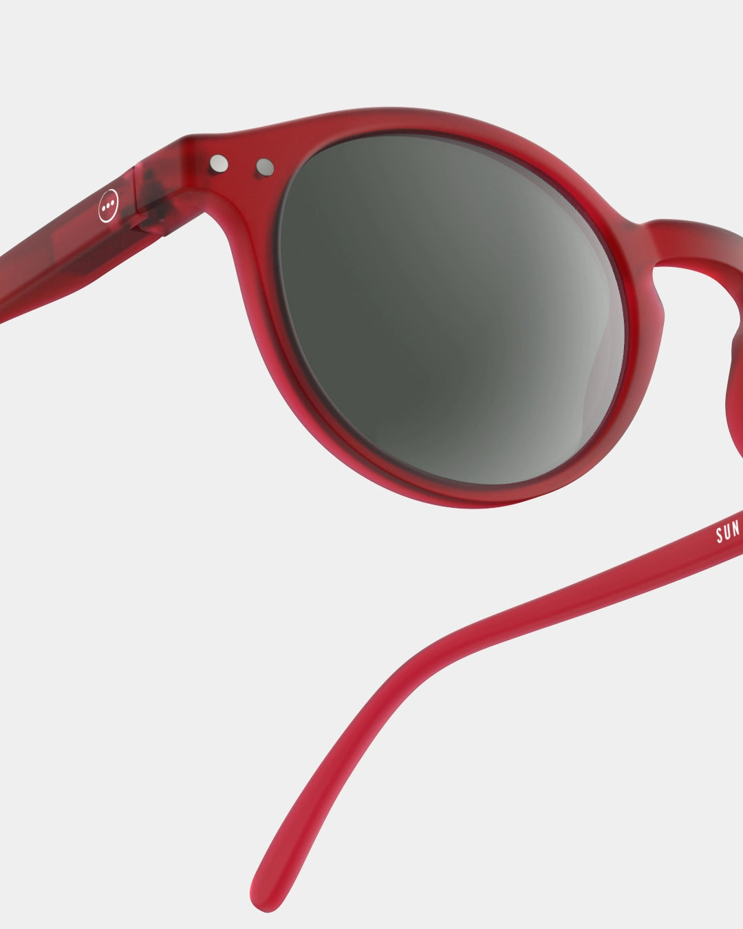 IZIPIZI | Lunettes de soleil forme #H - Rouge