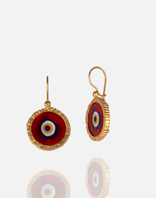 RM KANDY | Pendants d'oreilles "Mina" Oeil maléfique