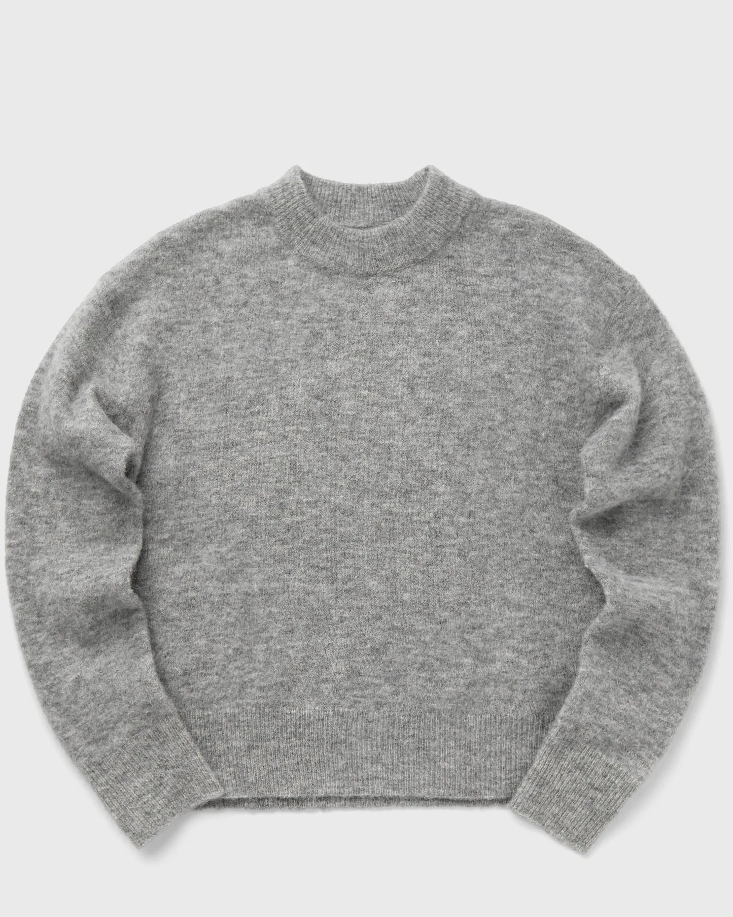 SAMSØE | Le pull en mélange d'alpaga ANOUR O-N - Gris