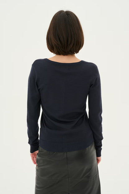 Culture | Cardigan 'Anne Marie' | Marine
