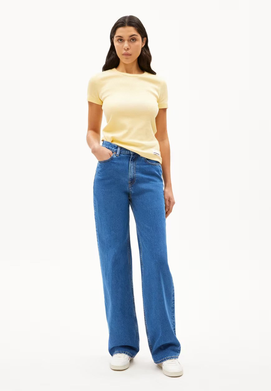 Armedangel | T-shirt "KADRAA" - Jaune