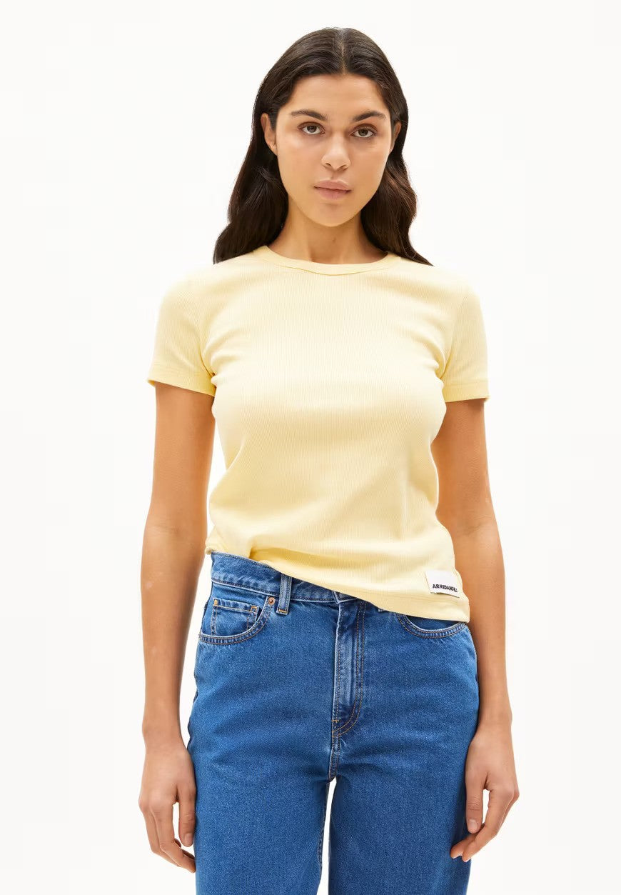 Armedangel | T-shirt "KADRAA" - Jaune