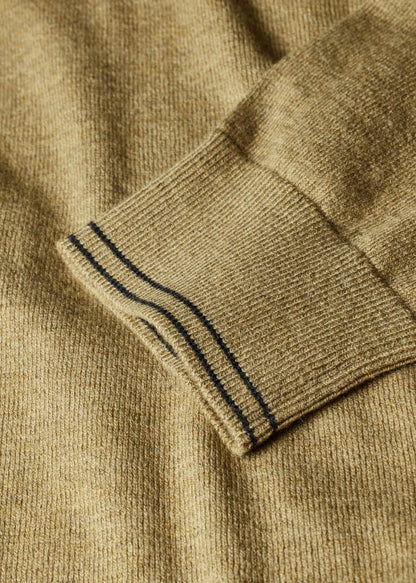 Paul Smith | Pull à demi-zip avec logo Zebra - Camel
