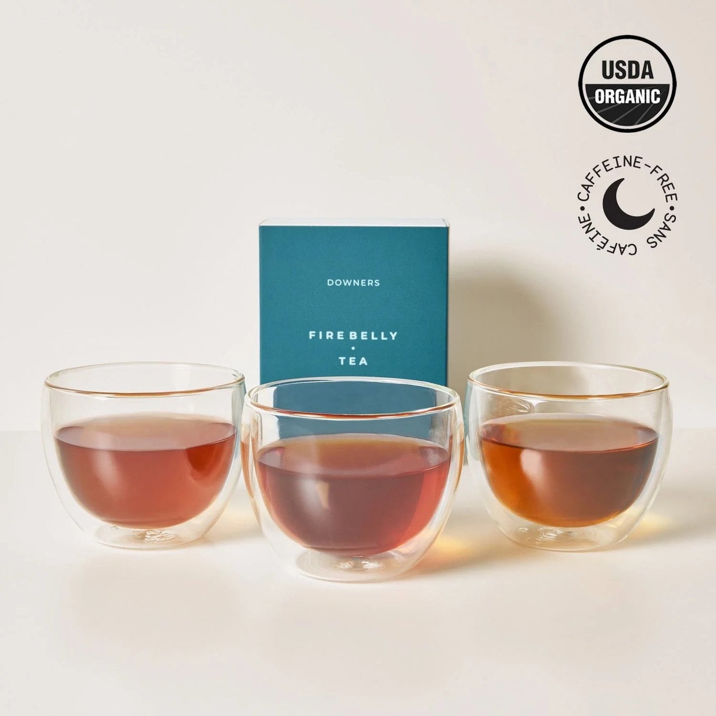 FireBelly Tea - 3 échantillons de thé "Downers" - 25g X 3