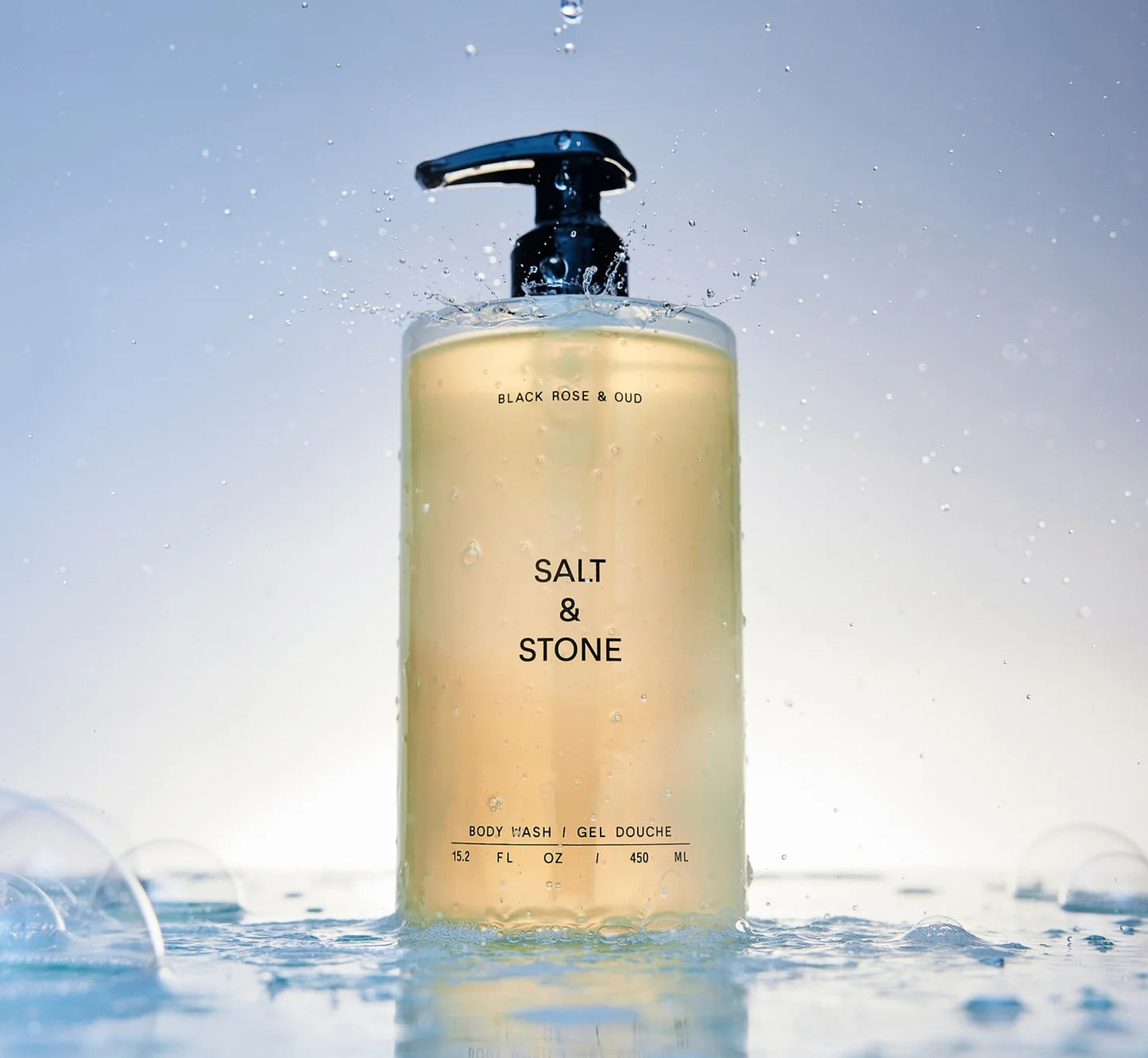 Salt & Stone | Gel Douche | Rose Noire & Oud
