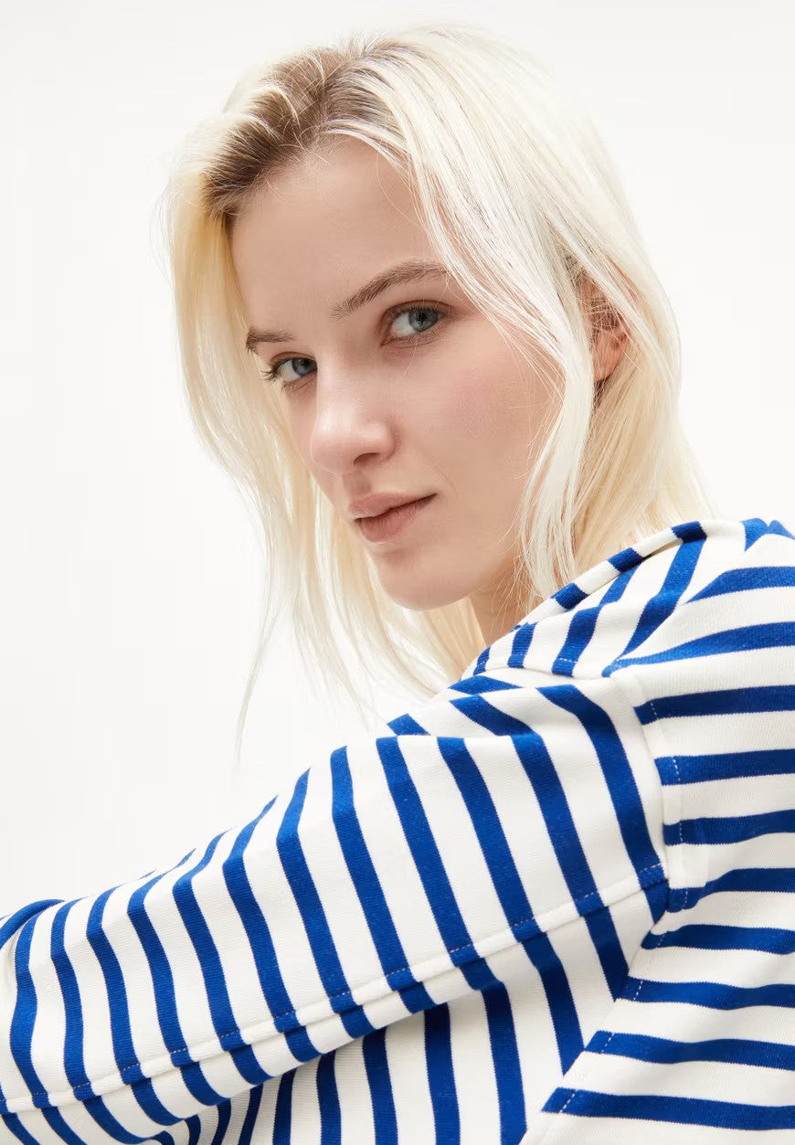 Armedangel | Pull "FRANKAA MARLEEN" - Bleu Marinière