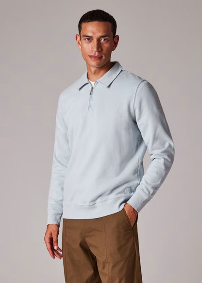Paul Smith | Sweatshirt à col zippé - Bleu ciel