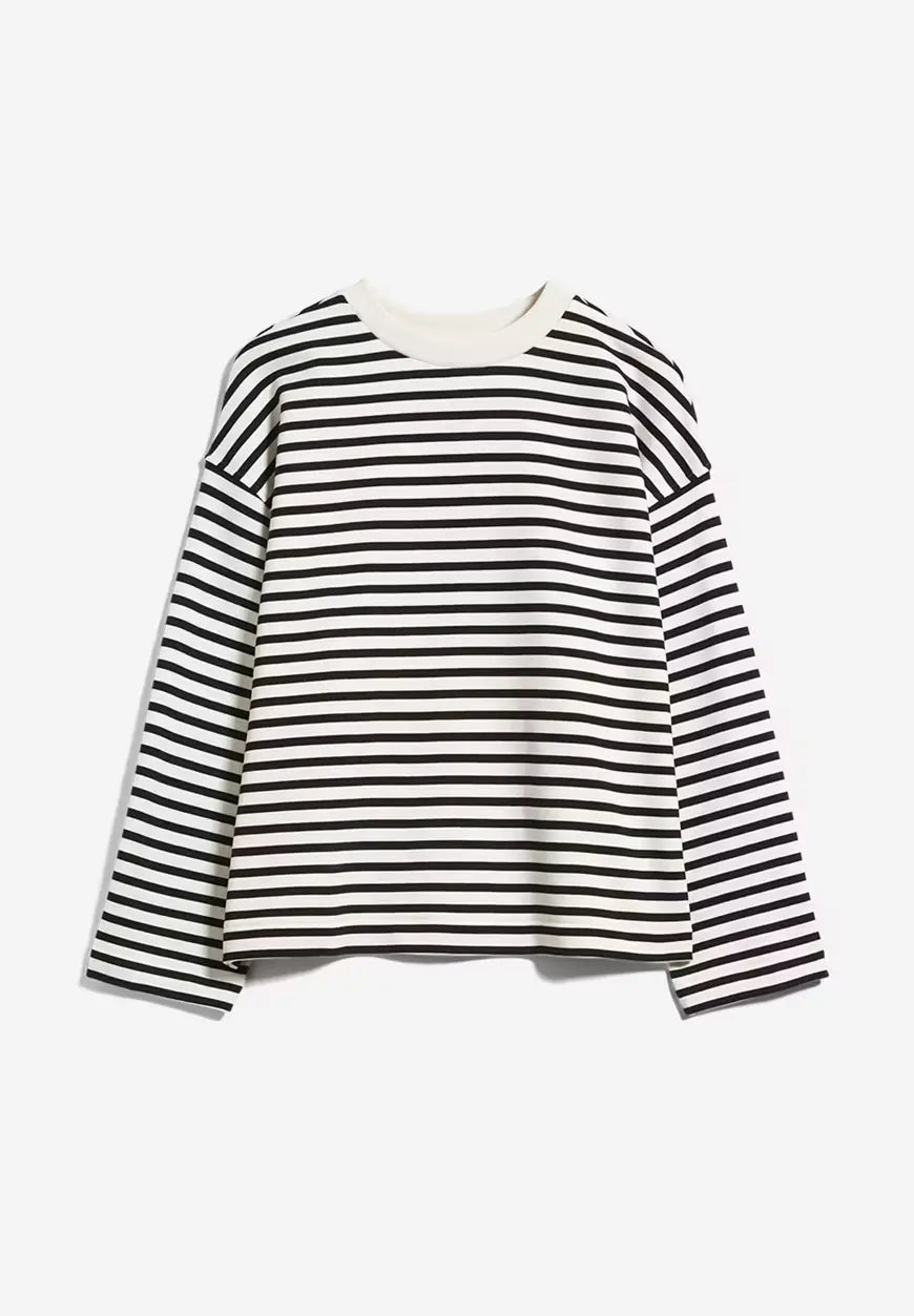Armedangel | Pull "FRANKAA MARLEEN" - Noir Marinière