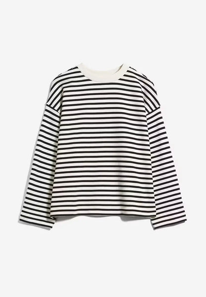 Armedangel | Pull "FRANKAA MARLEEN" - Noir Marinière