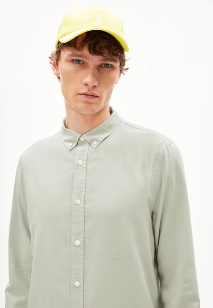 ARMEDANGELS | Chemise "QUAASA" - Vert sauge