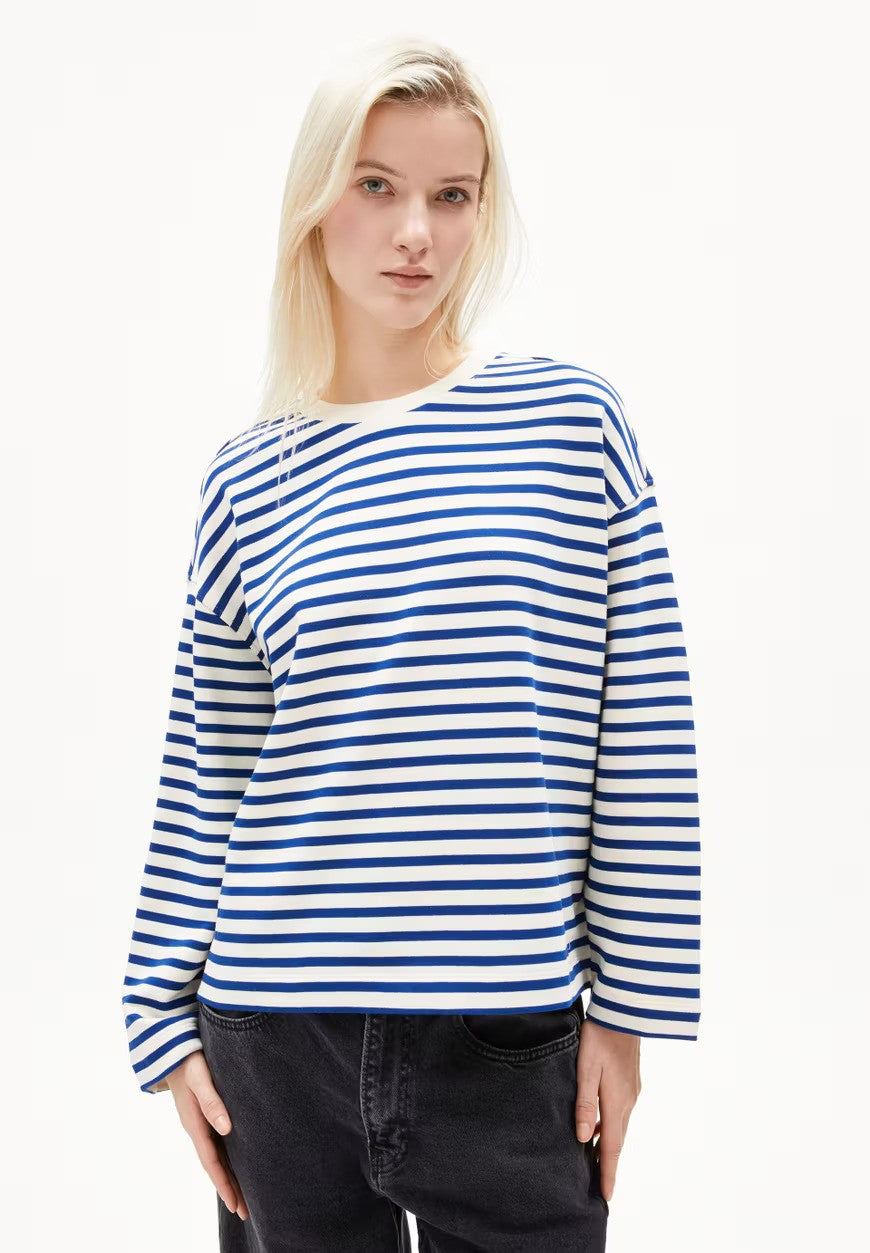 Armedangel | Pull "FRANKAA MARLEEN" - Bleu Marinière