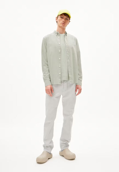 ARMEDANGELS | Chemise "QUAASA" - Vert sauge