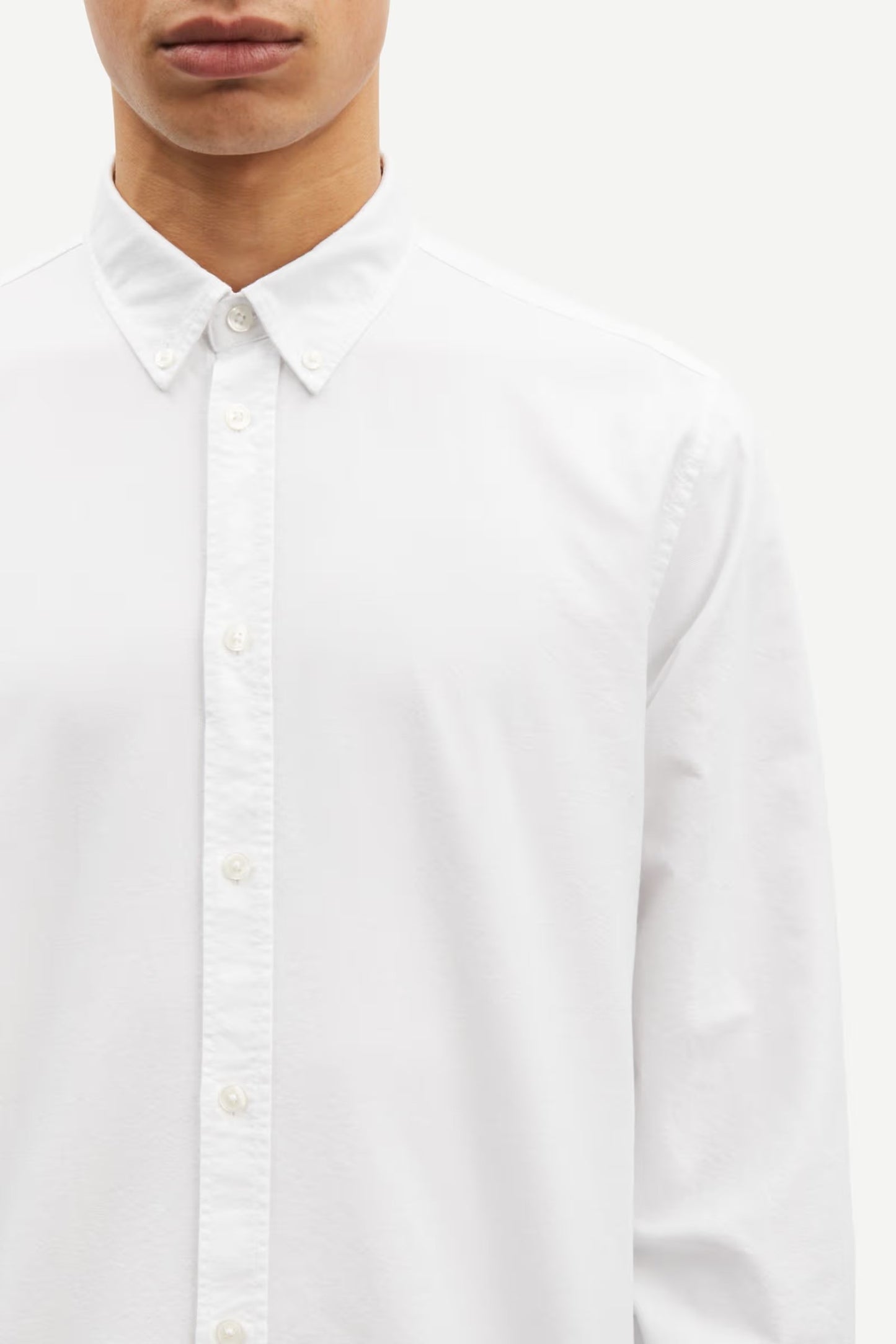 SAMSØE SAMSØE | Chemise en coton "Saliam bx" - Blanc