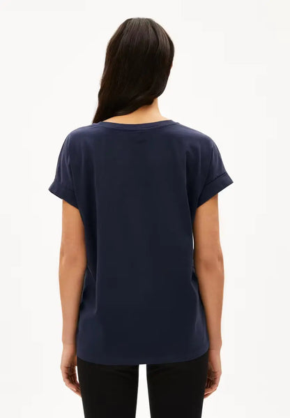 Armedangel | T-shirt "IDAARA" - Marine