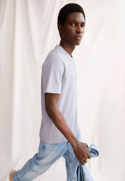 ARMEDANGELS | T-Shirt "MAARKOS" - Gris de lin