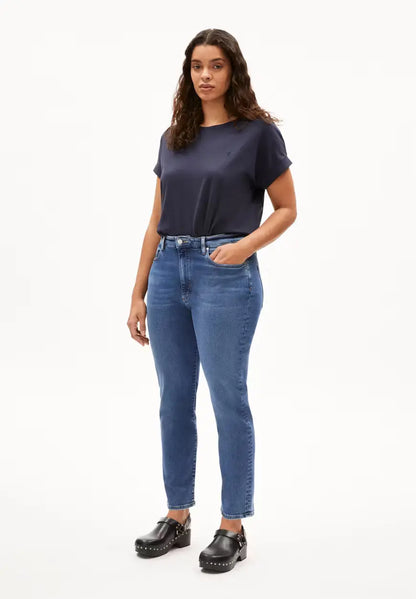 Armedangel | T-shirt "IDAARA" - Marine