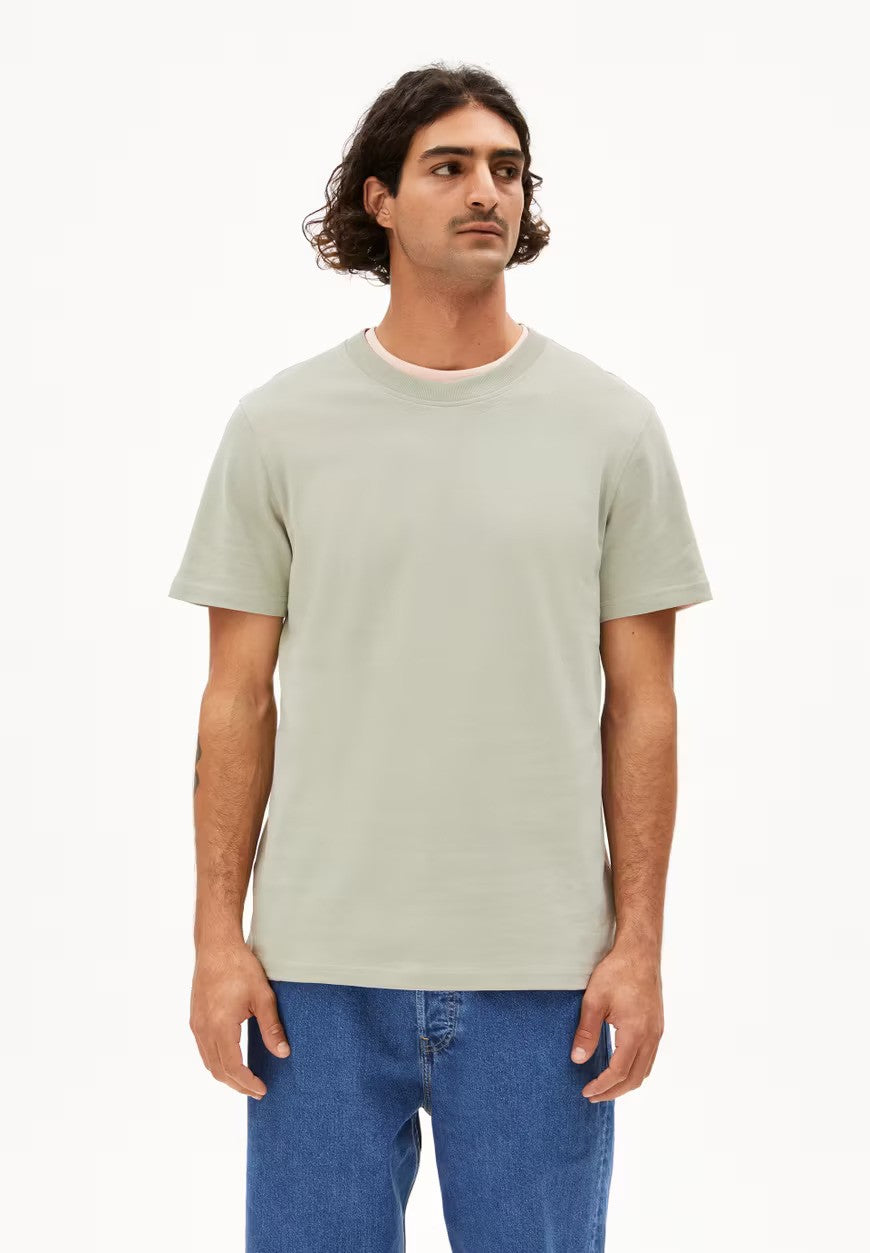 ARMEDANGELS | T-Shirt "MAARKOS" - Vert sauge