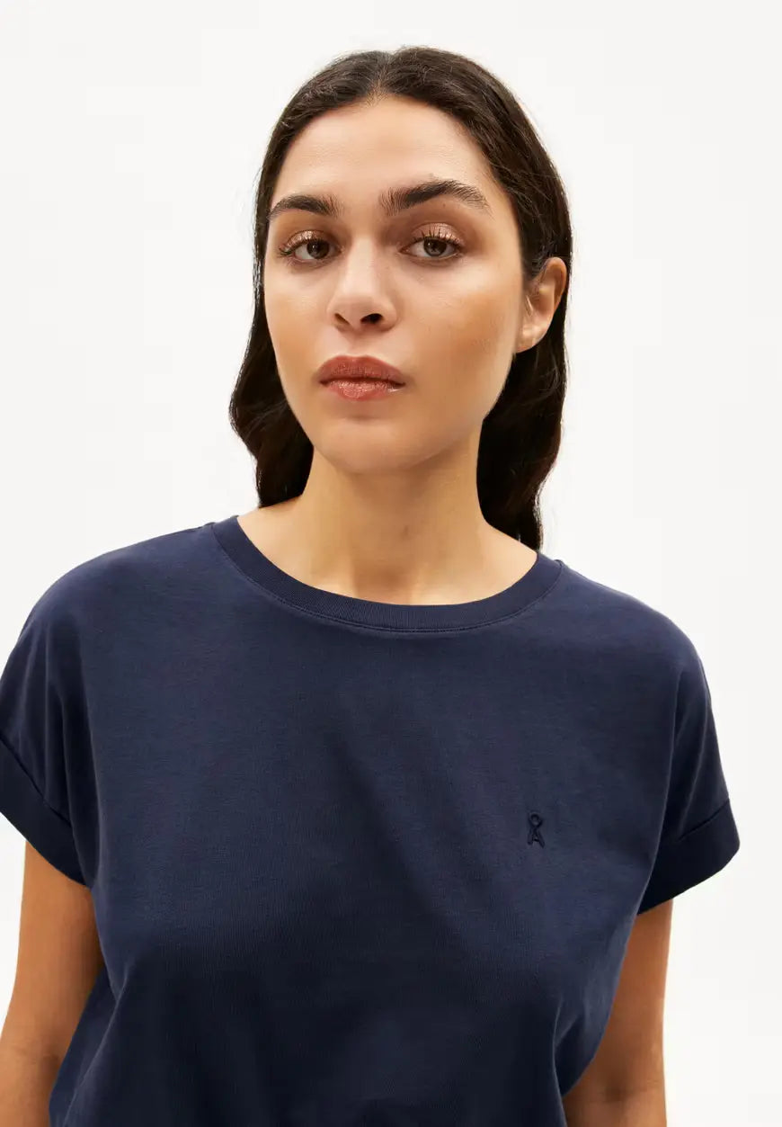 Armedangel | T-shirt "IDAARA" - Marine