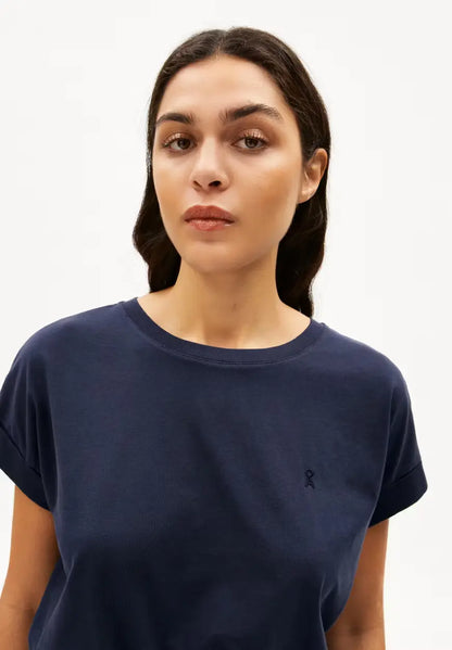 Armedangel | T-shirt "IDAARA" - Marine