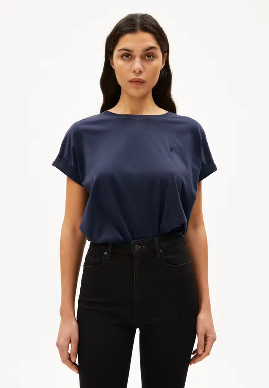 Armedangel | T-shirt "IDAARA" - Marine