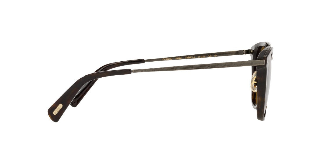 Oliver Peoples - Brother LA Square Sunglasses - Havana &amp; Antique Gold, Polar Brown