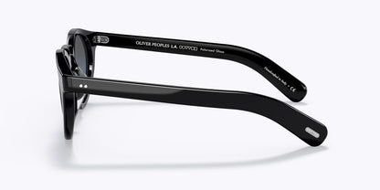 Oliver Peoples Martineaux round sunglasses in brown and tortoiseshell yellow, green