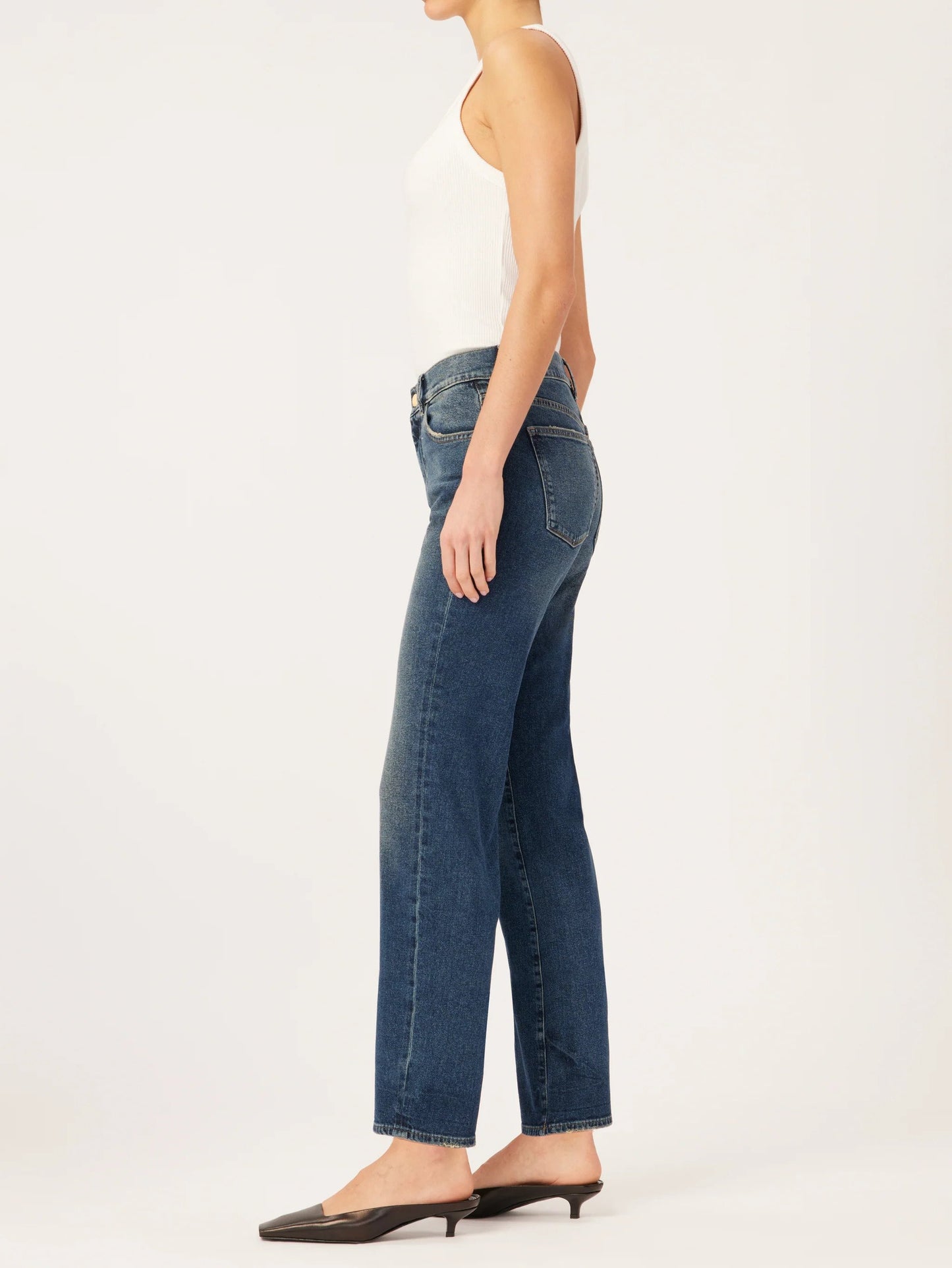 DL1961 - Jeans "Patti Striaght" taille Haute - Fisher