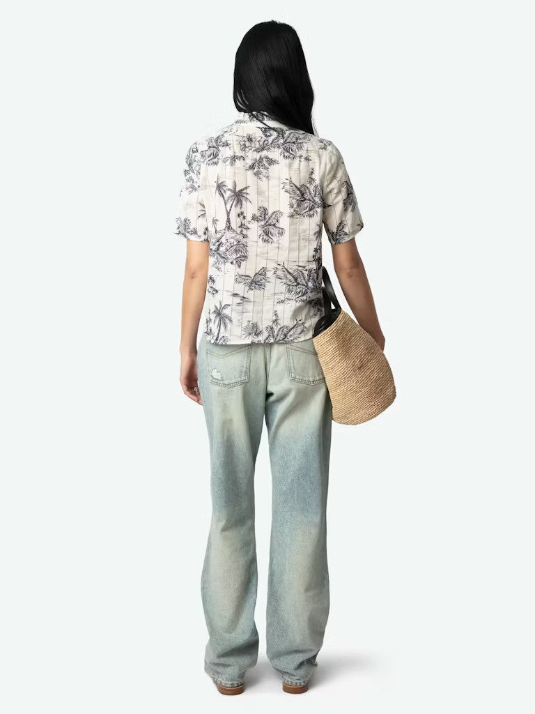 Zadig & Voltaire | Chemisier "TOPHER" - Ecru