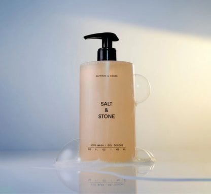 Salt & Stone | Gel Douche | Safran & Cèdre