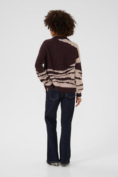 Culture | Pull 'Zinna' | Marron