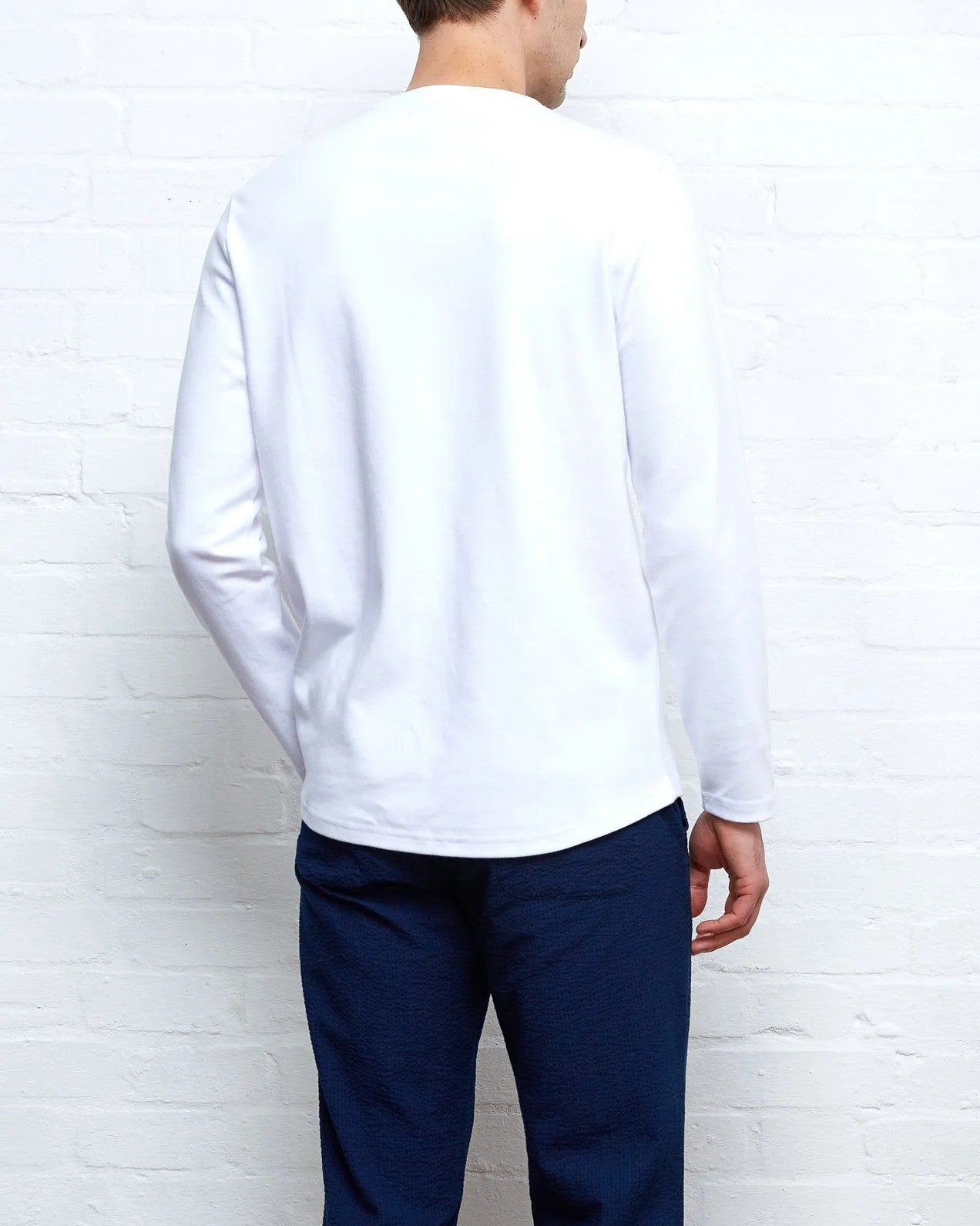 Oliver Spencer - T-Shirt à manches longues "Tavistock" - Blanc