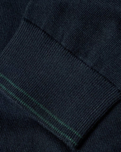 Paul Smith | Pull à demi-zip avec logo Zebra - Marine