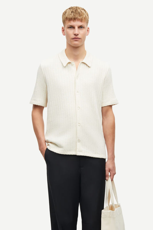 SAMSØE SAMSØE | Chemise polo "SAKVISTBRO " - Crème
