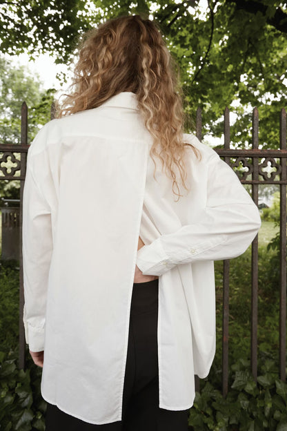 SOAKED IN LUXURY | Chemise "JANI" - Blanc cassé