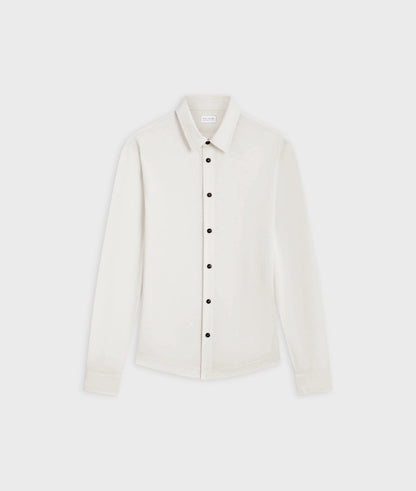 Pal Zileri | Chemise en coton et lyocell - Blanc