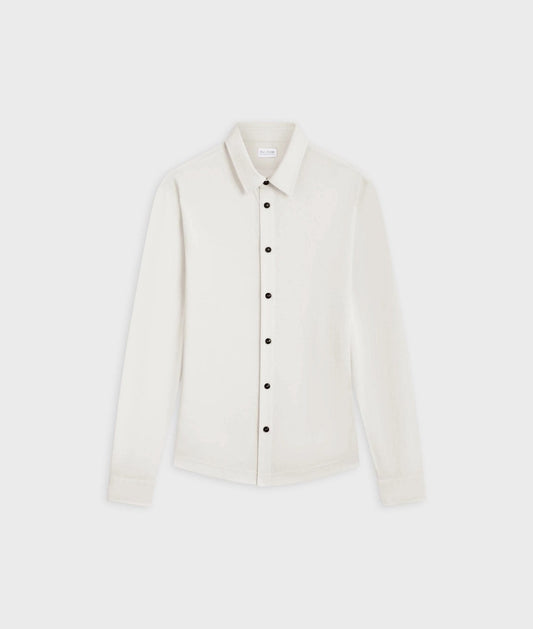 Pal Zileri | Chemise en coton et lyocell - Blanc