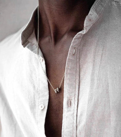 Nixir | Collier Rodolf en acier massif