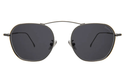 ILLESTEVA - LUNETTE DE SOLEIL "BOWERY" Argent/verres gris