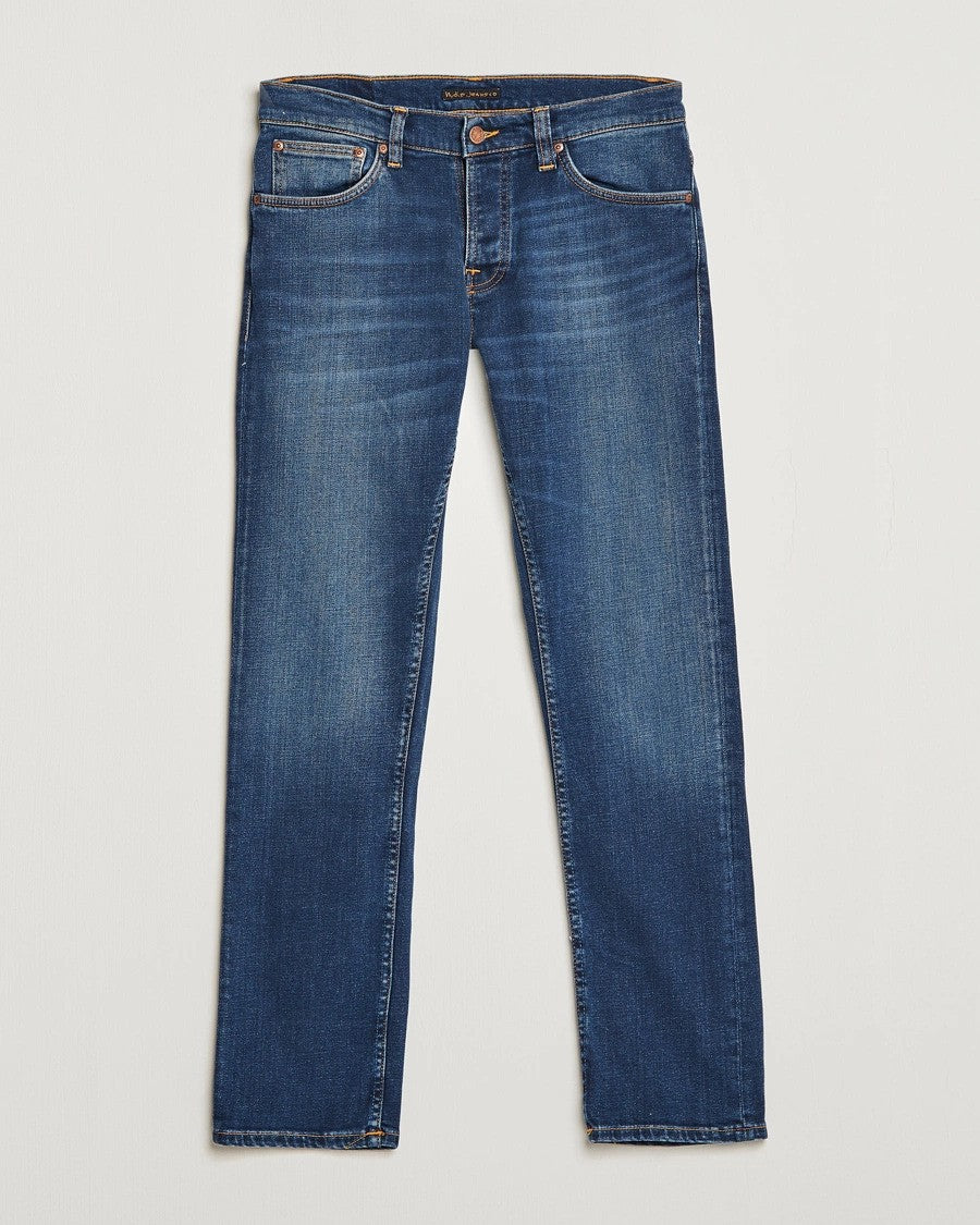 NUDIE JEANS | Jean "GRIM TIM" - Bleu ''Indigo Myth''