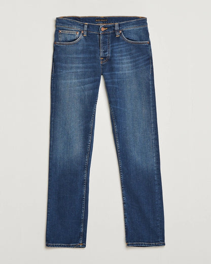 NUDIE JEANS | Jean "GRIM TIM" - Bleu ''Indigo Myth''