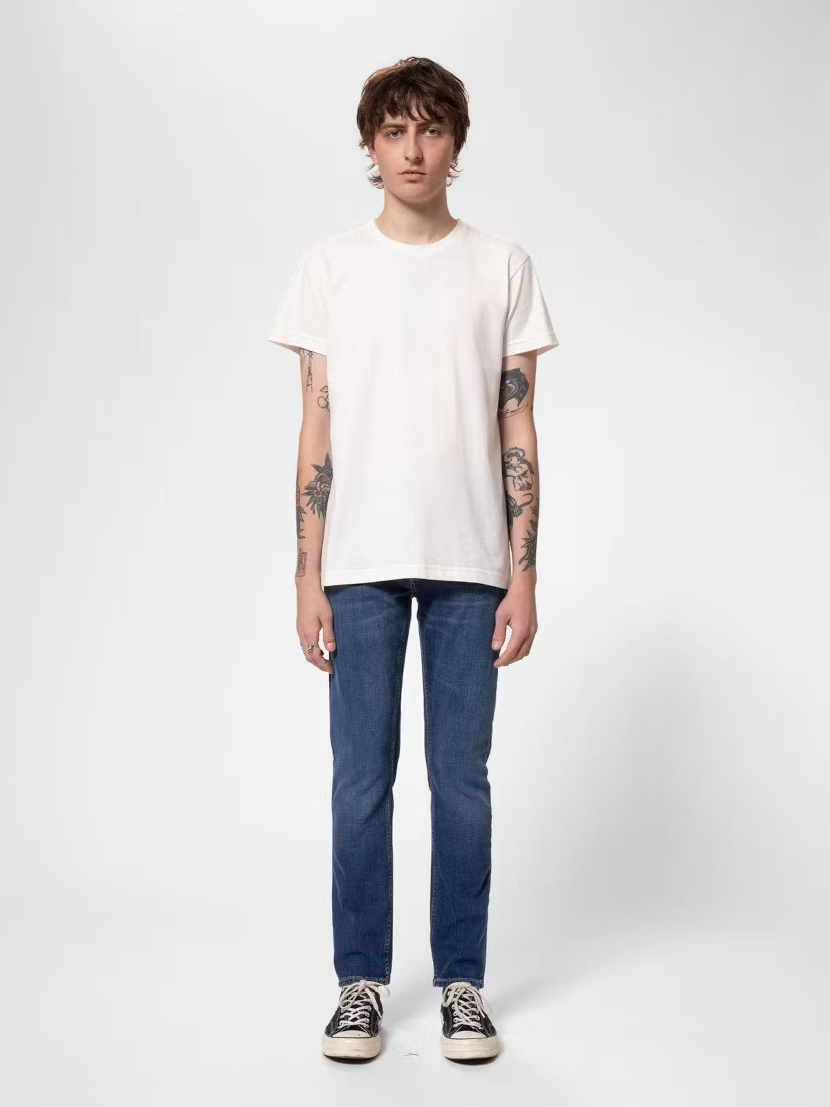 NUDIE JEANS | Jean "GRIM TIM" - Bleu ''Indigo Myth''