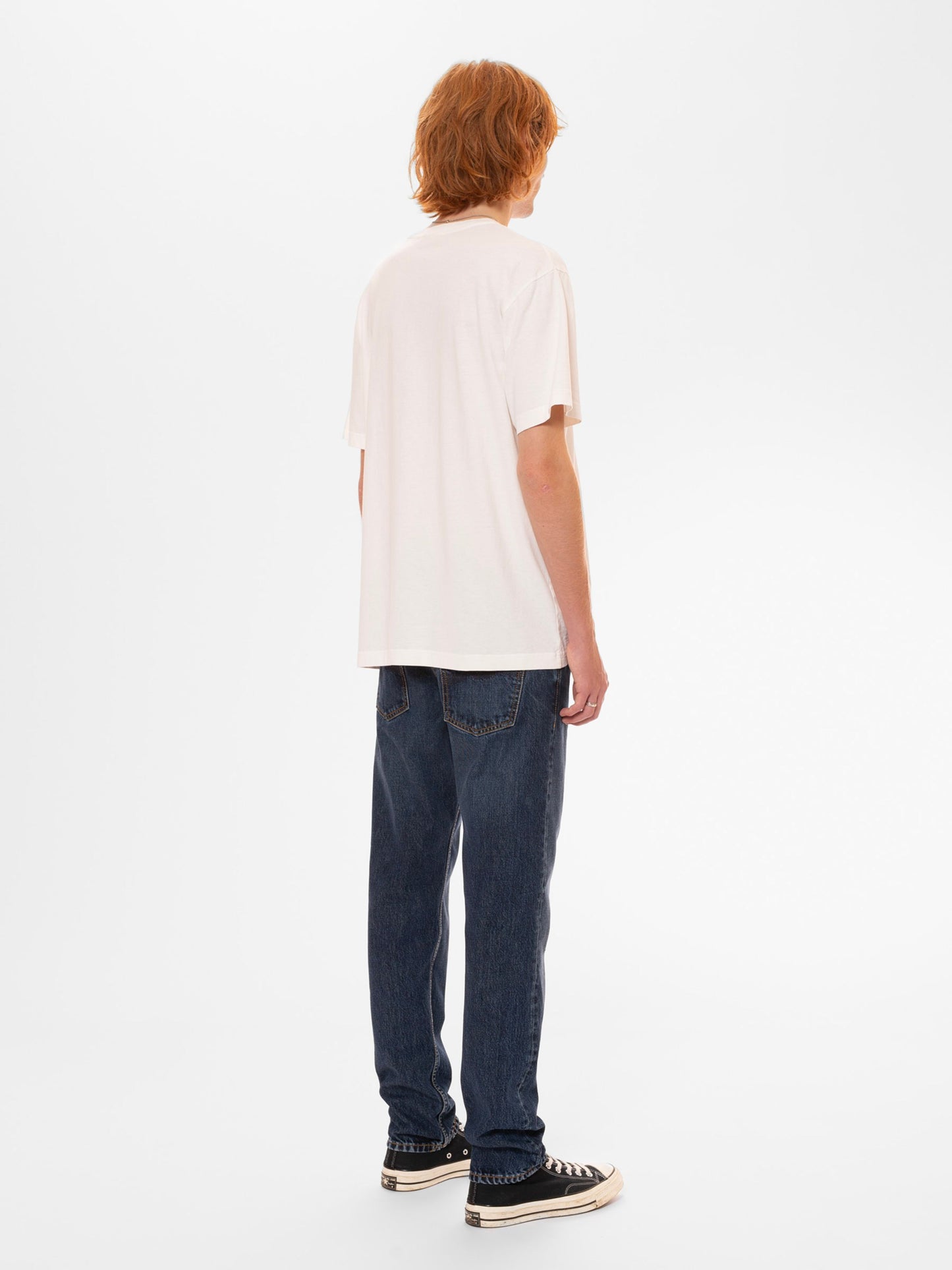 NUDIE JEANS | Jean "Steady Eddy" - couleur ''Blue Soil''