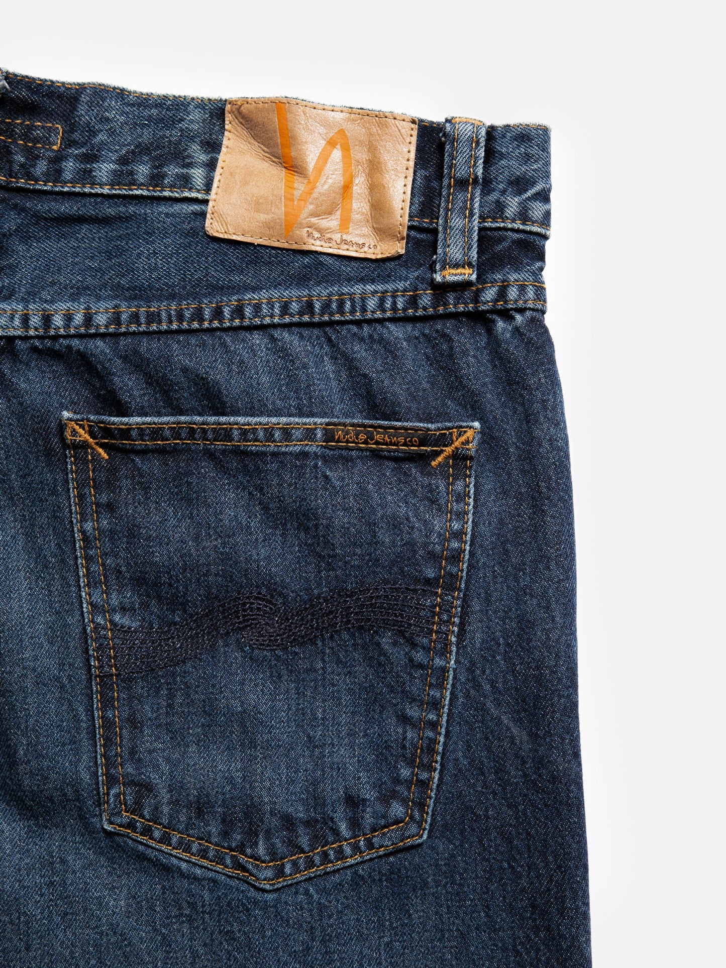 NUDIE JEANS | Jean "Steady Eddy" - couleur ''Blue Soil''