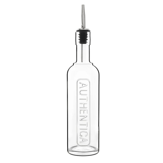 Luigi Bormioli - Bouteille Optima 17 oz ''Authentica'' avec bec verseur en silicone / acier inoxydable (1 pièce)