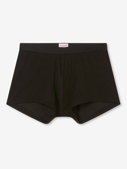 Derek Rose | Le boxer ''Jack'' en coton pima extensible - Noir