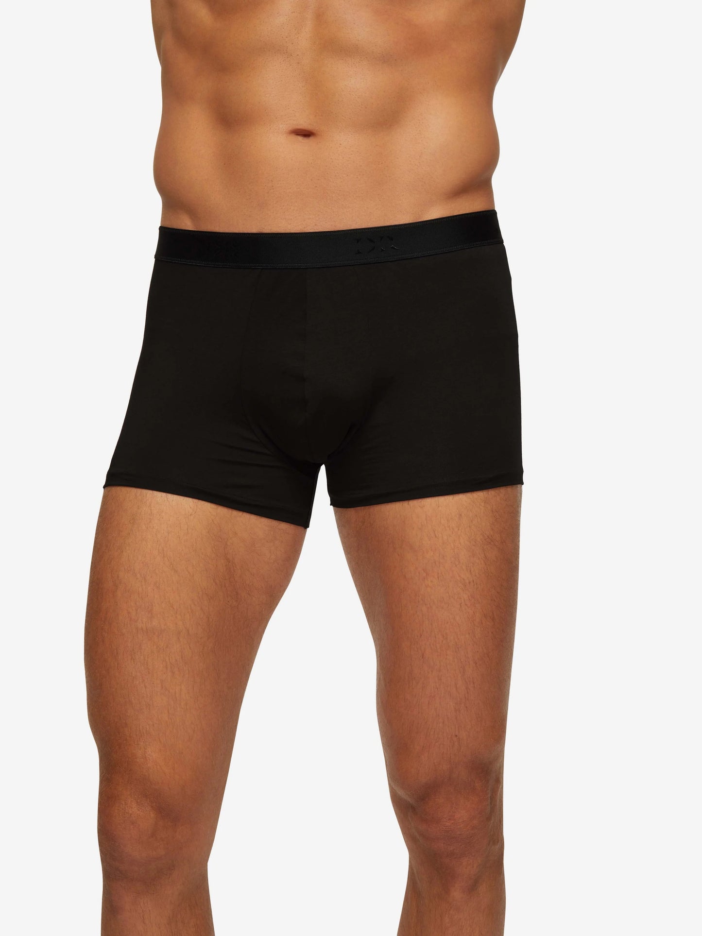 Derek Rose | Le boxer ''Jack'' en coton pima extensible - Noir