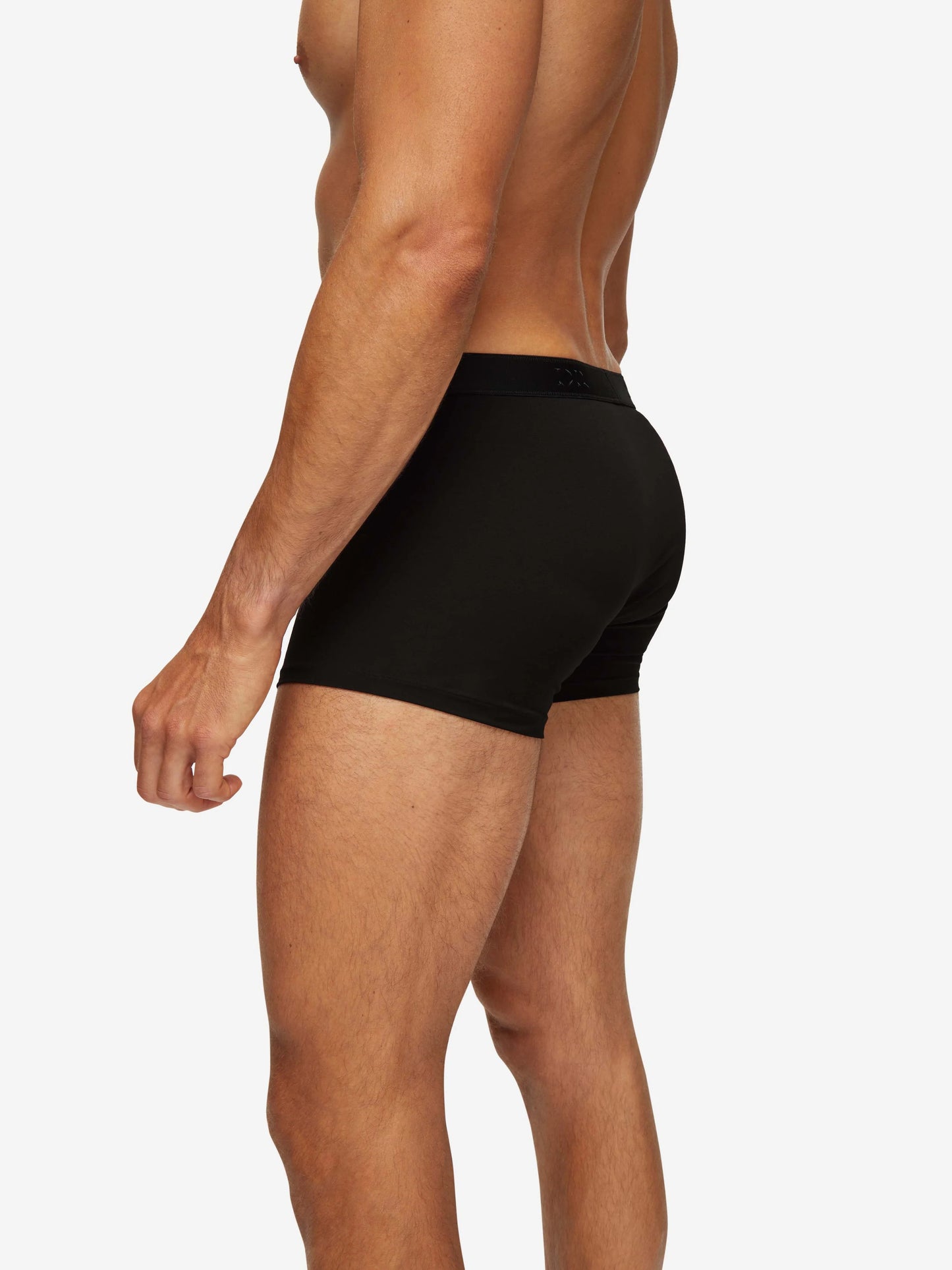 Derek Rose | Le boxer ''Jack'' en coton pima extensible - Noir