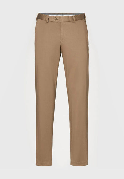 HILTL  | Le chino slim fit en coton ''Tilo Supima 365'' - Sable