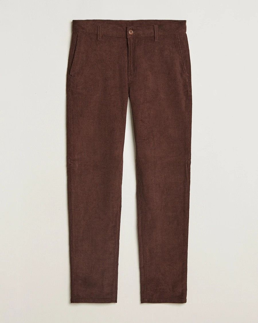 NUDIE JEANS | Pantalon en velours côtelé ''Easy Alvin'' - Brun