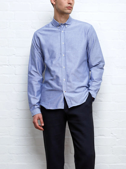 OLIVER SPENCER | Chemise "Brook" - Bleu pâle